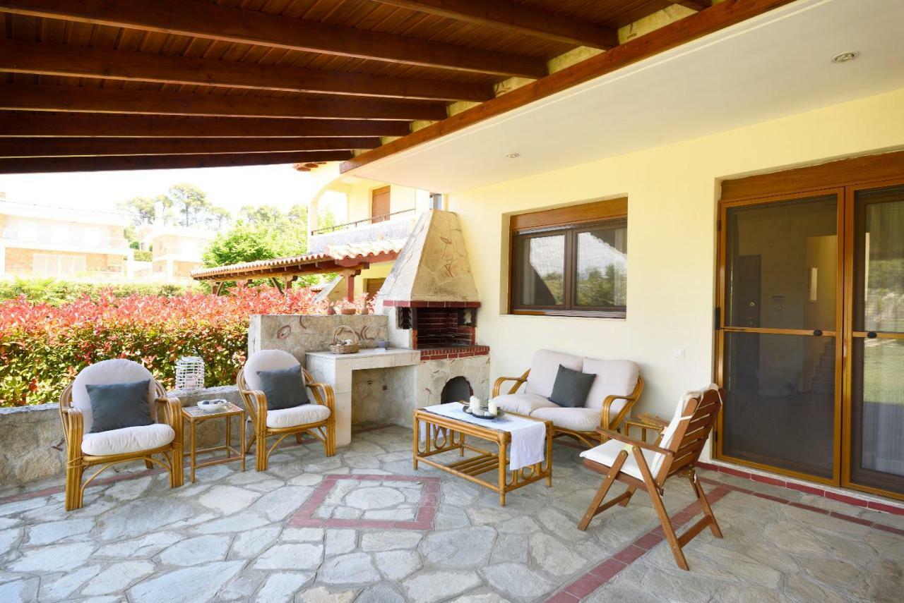 Sani Beach Villa 외부 사진
